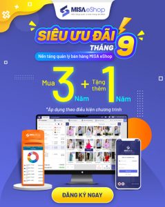 Ưu đãi MISA MSHOP